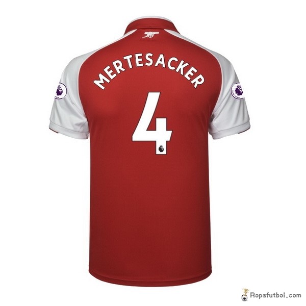 Camiseta Arsenal Replica Primera Ropa Mertesacker 2017/18